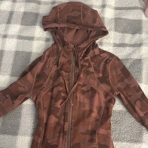 Lululemon Athletica Camo Zip Hoodie
